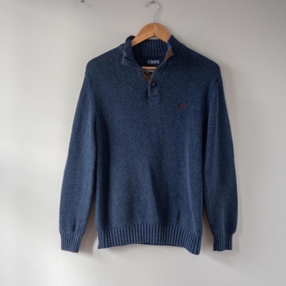 Chaps Men's Pullover Quarter-Zip